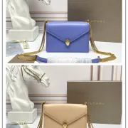 Bvlgari Serpenti Crossbody Bags In Elegant Color Palette With Gold Chains #A51654 Bvlgari Serpenti Crossbody Bags In Elegant Color Palette With Gold Chains #A51654