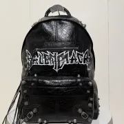 Balenciaga 188024 Le Cagole Backpack in Cracked Lambskin Size 35x46x18CM #A62924 Balenciaga 188024 Le Cagole Backpack in Cracked Lambskin Size 35x46x18CM #A62924