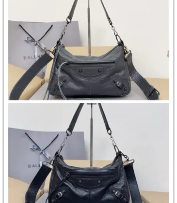Balenciaga Classic Le Cagole Crossbody Bag - Black Crinkled Leather, Signature Hardware & Adjustable Strap, Edgy Luxury Shoulder Bag for Fashion-Forward Style #A56858 Balenciaga Classic Le Cagole Crossbody Bag - Black Crinkled Leather, Signature Hardware & Adjustable Strap, Edgy Luxury Shoulder Bag for Fashion-Forward Style #A56858