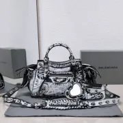 Good Quality Balenciaga Designer Bag - Edgy Graffiti Style #A46203 Good Quality Balenciaga Designer Bag - Edgy Graffiti Style #A46203