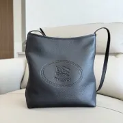 Burberry Black Leather Crossbody Bag 2611 #A55697 Burberry Black Leather Crossbody Bag 2611 #A55697
