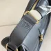Burberry Leather Mini Saddle Bag 6931 19×9×17.5cm #A67230
