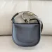 Burberry Leather Mini Saddle Bag 6931 19×9×17.5cm #A67230
