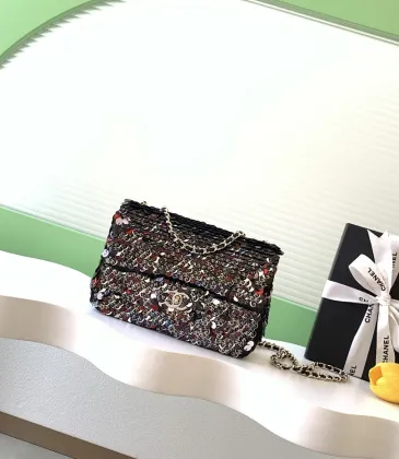 2026 Chanel SO BLACK Sequin Bag Sparkly Double C Edgy Cool Perfect for Fall Winter #A60145 2026 Chanel SO BLACK Sequin Bag Sparkly Double C Edgy Cool Perfect for Fall Winter #A60145