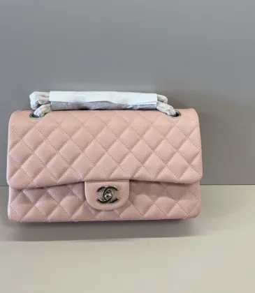 Authentic CHANEL Classic Flap Bag in Light Caviar Leather good Hardware Wide 25cm #A54378 Authentic CHANEL Classic Flap Bag in Light Caviar Leather good Hardware Wide 25cm #A54378