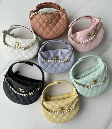 Chanel Quilted Pearl - Accented Hobo Bags In Diverse Colors Showcasing Timeless Elegance #A50410 Chanel Quilted Pearl - Accented Hobo Bags In Diverse Colors Showcasing Timeless Elegance #A50410