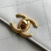 Chanel 5467 Suede Briefcase Flap Bag with Chain Strap Size 20.5x28x9.5CM #A62914