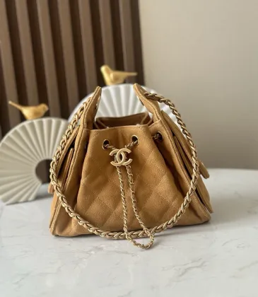 Chanel 5631 Mini Suede Hobo Bag Gold CC Chain Underarm Shoulder Designer Handbag #A65958 Chanel 5631 Mini Suede Hobo Bag Gold CC Chain Underarm Shoulder Designer Handbag #A65958