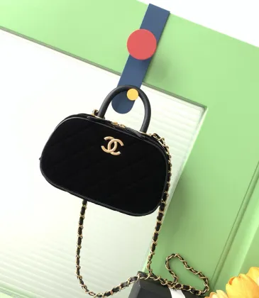 Chanel Burgundy Quilted Velvet Handbag With Top Handle And Gold Chain Strap size:11×20×8cm #A54387 Chanel Burgundy Quilted Velvet Handbag With Top Handle And Gold Chain Strap size:11×20×8cm #A54387