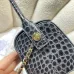 Chanel Croc Emboss Bowling Handbag AP5384 11×23×12.5cm #A67249