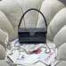 Chanel Croc Emboss Bowling Handbag AP5384 11×23×12.5cm #A67249