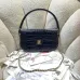 Chanel Croc Emboss Handle Hobo AS6425 16×26×2.5cm #A67244