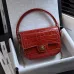 Chanel Croc Emboss Mini Handle Flap AS6424 14×19×5.5cm #A67254