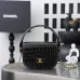 Chanel Croc Leather Mini Handle Hobo Bag 6424 #A67250