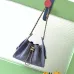 Chanel Hobo Shoulder Bag  Hippie Style Vintage Gold Coin Button Drawstring Bucket Bag #A59440