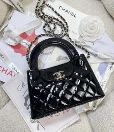 Chanel Kelly Top Handle Quilted Leather Bag 13x19x7cm #A64992 Chanel Kelly Top Handle Quilted Leather Bag 13x19x7cm #A64992