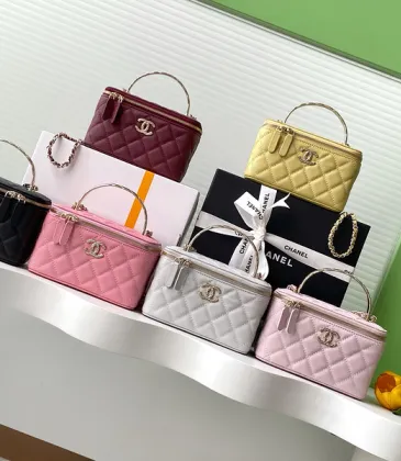 Chanel Quilted Vanity Bags In Assorted Colors Showcasing Iconic Design And Luxury Appeal #A50409 Chanel Quilted Vanity Bags In Assorted Colors Showcasing Iconic Design And Luxury Appeal #A50409