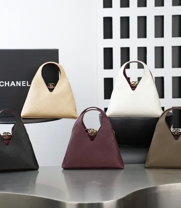 Chanel Lambskin Quilted Triangle Tote 6392 #A67251