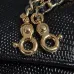 Chanel Lizard Chain Clutch AP5370 25×9.5×5cm #A67238