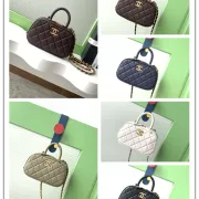 Chanel Quilted Mini Handbag With Top Handle And Gold Chain Strap size:11×20×8cm #A54382 Chanel Quilted Mini Handbag With Top Handle And Gold Chain Strap size:11×20×8cm #A54382