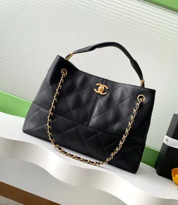 Classic Black Chanel Quilted Handbag With Gold Hardware and Chain Strapsize:36×24×12cm #A53503 Classic Black Chanel Quilted Handbag With Gold Hardware and Chain Strapsize:36×24×12cm #A53503