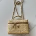 Chanel Straw Mini Vanity Bag AP4475 17×9.5×8cm #A67242