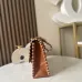 New CHANEL Vintage Resin Leather Chain Bag with Large Logo bag two size #A60920