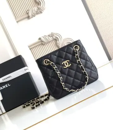 Chanel Black Quilted Caviar Leather Bag With Chain Strap For Timeless Luxury #A49782 Chanel Black Quilted Caviar Leather Bag With Chain Strap For Timeless Luxury #A49782