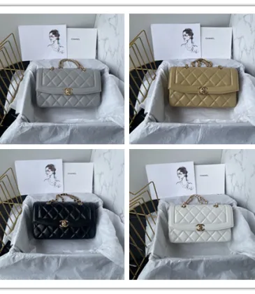 Chanel Classic Quilted Flap Bags in Assorted Colors With Chain Straps Bag size:13×21×6cm #A54037 Chanel Classic Quilted Flap Bags in Assorted Colors With Chain Straps Bag size:13×21×6cm #A54037