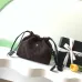 Chanel 26S Quilted Drawstring Bucket Bag, 17 x 22 x 8 cm #A63221