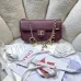 Chanel Caviar Chain Flap Clutch 6340 12×22×4cm #A67252