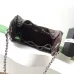 Chanel Quilted Hobo Drawstring Bucket Bag 20-22-12.5cm #A63815