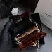 Chanel Tortoiseshell Acrylic Chain Crossbody AS6020 #A66145
