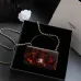 Chanel Tortoiseshell Acrylic Chain Crossbody AS6020 #A66145
