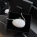 Chanel White Acrylic Oval Evening Clutch AS6269 #A66144