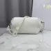 Dior Bow Lambskin Clutch S3900 White 20x11x8cm #A62936