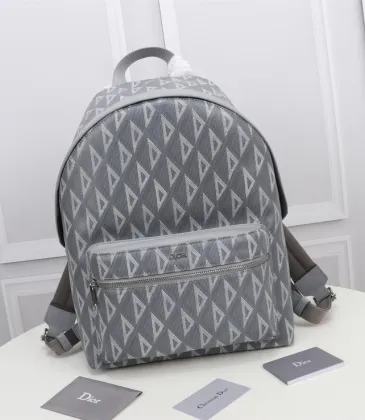 D-ior CD Diamond Rider backpack 1:1 original Quality Gray/Black #999934425 D-ior CD Diamond Rider backpack 1:1 original Quality Gray/Black #999934425
