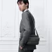 Dior CD Icon Gray Leather Crossbody Bag 93936 #A66130