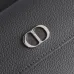 Dior CD Icon Gray Leather Crossbody Bag 93936 #A66130