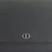 Dior CD Icon Gray Leather Messenger Bag 93937 #A66129