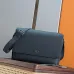 Dior CD Icon Gray Leather Messenger Bag 93937 #A66129