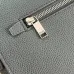 Dior CD Icon Gray Leather Messenger Bag 93937 #A66129