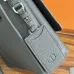 Dior CD Icon Gray Leather Messenger Bag 93937 #A66129