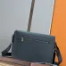 Dior CD Icon Gray Leather Messenger Bag 93937 #A66129