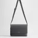Dior CD Icon Gray Leather Messenger Bag 93937 #A66129