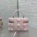 Dior Cannage Vanity Makeup Bag with Handle 5836 #A66131