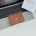 Dior Caro Glycine Wallet S4206 Grey 11x2.5x7.5cm #A62935