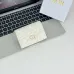 Dior Caro Glycine Wallet S4206 Grey 11x2.5x7.5cm #A62935
