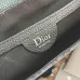 Dior Heritage Oblique Canvas &amp; Leather Messenger Bag 23×17.5×6cm #A65010