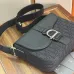 Dior Heritage Oblique Canvas &amp; Leather Messenger Bag 23×17.5×6cm #A65010